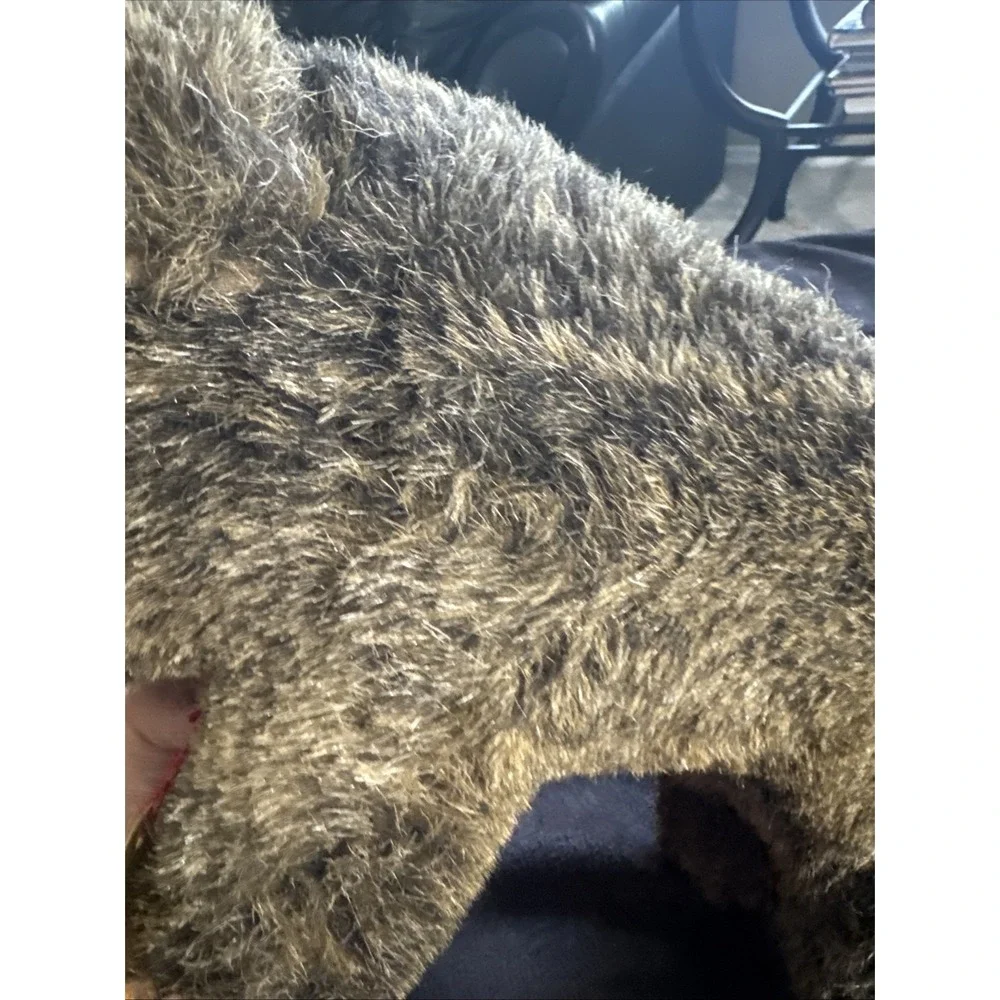 Steiff Wutzi Wild Boar Plush Knopf Im Ohr 2675/20 Germany Brown Eyes Tusks - Picture 3 of 12